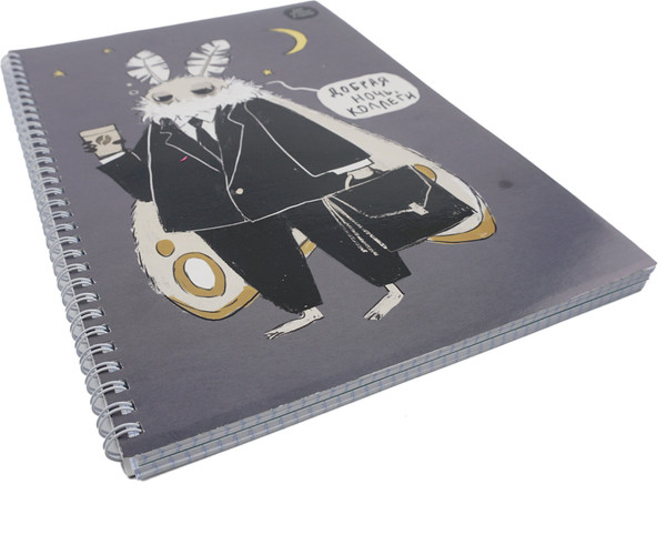 Изображение товара Тетрадь Listoff Привет, я Моль! / ТСЛ4965316 (96л)