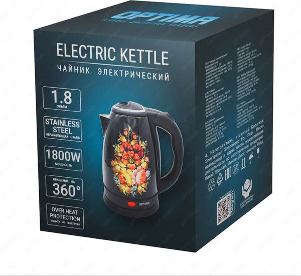 Изображение товара Электрочайник ОПТИМА EK-1801KH / 2002324