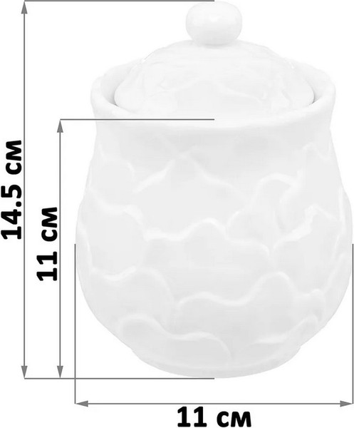 Изображение товара Емкость для хранения Elan Gallery Пион / 950346