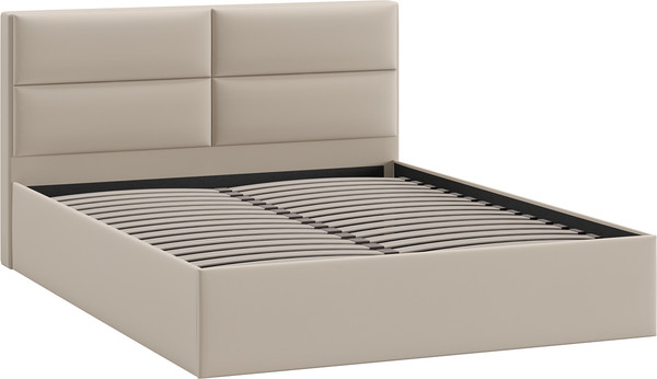 Изображение товара Двуспальная кровать ТриЯ Глосс универсальная тип 1 180x200 (велюр Confetti Cream)