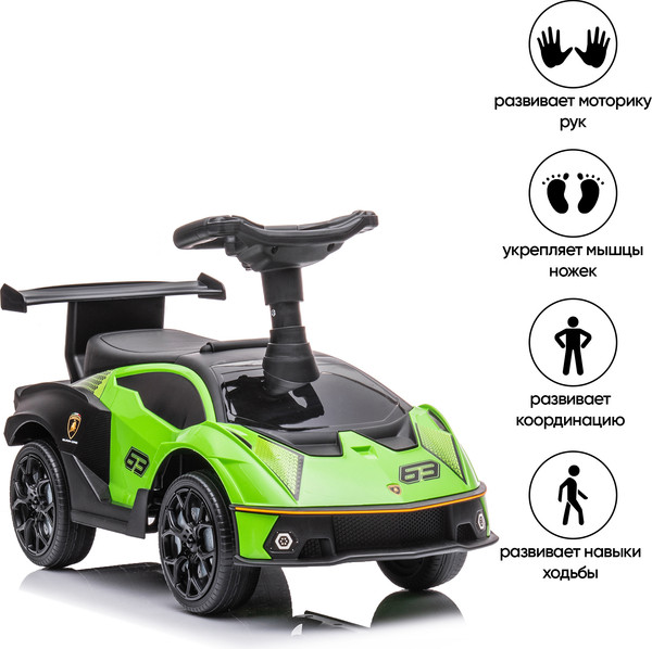 Изображение товара Каталка детская Sweet Baby Lamborghini Green 660