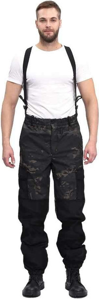 Изображение товара Костюм для охоты и рыбалки УРСУС Горка-М кмф Черный Рип-стоп / КОС490 (р.52-54, 182-188)