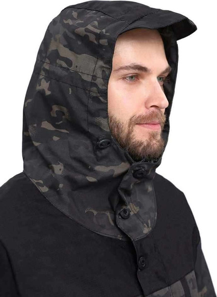 Изображение товара Костюм для охоты и рыбалки УРСУС Горка-М кмф Черный Рип-стоп / КОС490 (р.52-54, 182-188)