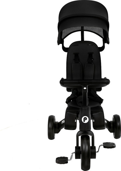 Изображение товара Трехколесный велосипед с ручкой Pituso Leve Pro / T8-Black (черный)