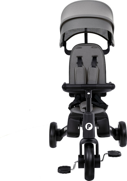 Изображение товара Трехколесный велосипед с ручкой Pituso Leve Pro / T8 Plus-Grey (серый)