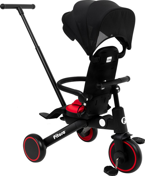 Изображение товара Трехколесный велосипед с ручкой Pituso Leve Pro / T8 Plus-Red (красный)