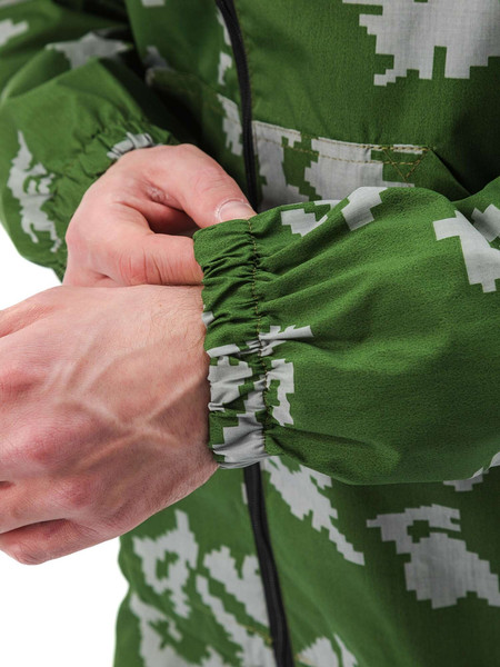 Изображение товара Костюм для охоты и рыбалки УРСУС Маскхалат кмф Граница зеленый Сорочечная / КОС894 (р.44-46, 170-176)