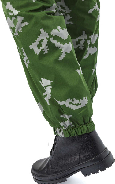 Изображение товара Костюм для охоты и рыбалки УРСУС Маскхалат кмф Граница зеленый Сорочечная / КОС894 (р.44-46, 170-176)