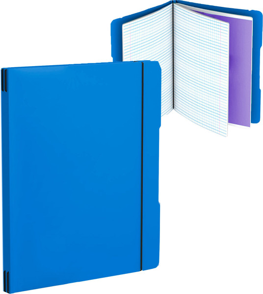 Изображение товара Набор тетрадей Listoff DoubleBook / ТПДБ496226 (2шт, васильковый)