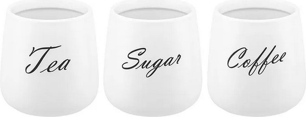 Изображение товара Набор емкостей для хранения Elan Gallery Tea. Coffe. Sugar / 111018