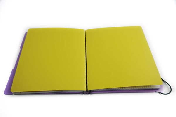 Изображение товара Набор тетрадей Listoff DoubleBook / ТПДБ596159 (2шт, лавандовый)