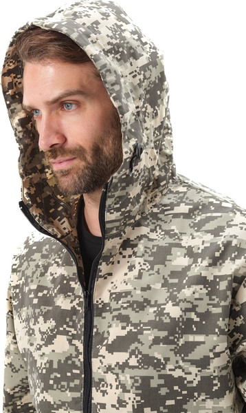 Изображение товара Костюм для охоты и рыбалки УРСУС Маскхалат кмф Цифра светло-серый Сорочечная / КОС894 (р.64-66, 170-176)