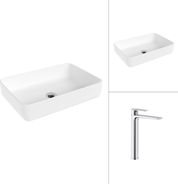 Изображение товара Умывальник со смесителем Lauter 21487-50 + Reef 21CK8678C