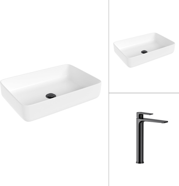 Изображение товара Умывальник со смесителем Lauter 21487-50 + Reef 21CK8678BS