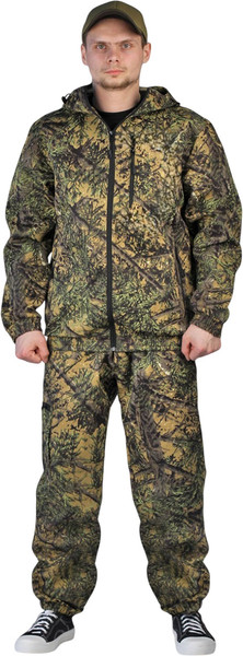 Изображение товара Костюм для охоты и рыбалки УРСУС Турист 1 кмф Колючка зеленый Грета / КОС286 (р.52-54, 182-188)