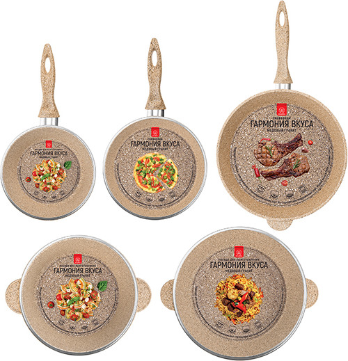 Изображение товара Набор кухонной посуды Elan Gallery Гармония вкуса / 121111+5