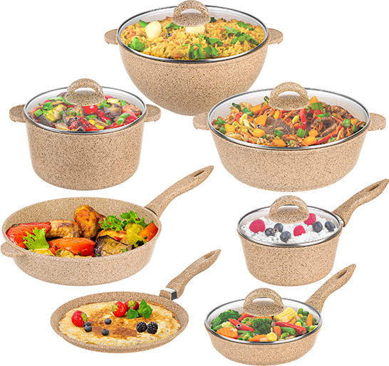 Изображение товара Набор кухонной посуды Elan Gallery 121111+7