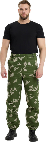 Изображение товара Костюм для охоты и рыбалки УРСУС Турист москит кмф Граница зеленый Грета / КОС320 (р.52-54, 170-176)