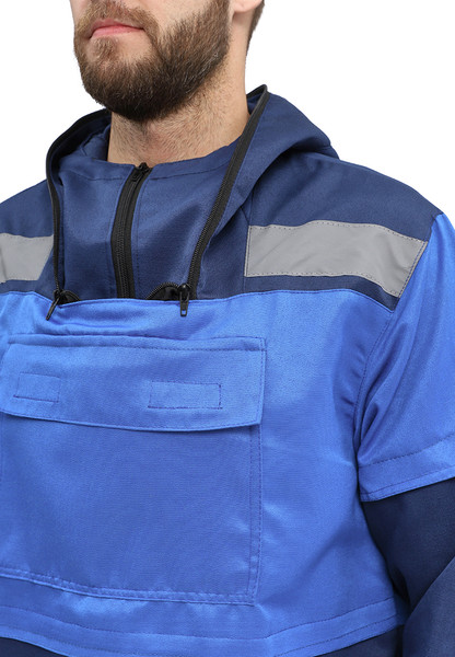 Изображение товара Костюм для охоты и рыбалки УРСУС Пртнцф темно-синий/василек Грета / КОС256 (р.64-66, 182-188)