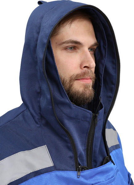 Изображение товара Костюм для охоты и рыбалки УРСУС Пртнцф темно-синий/василек Грета / КОС256 (р.64-66, 182-188)