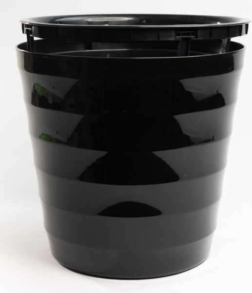 Изображение товара Кашпо Liveingreen Лаура (16.6л, черный)