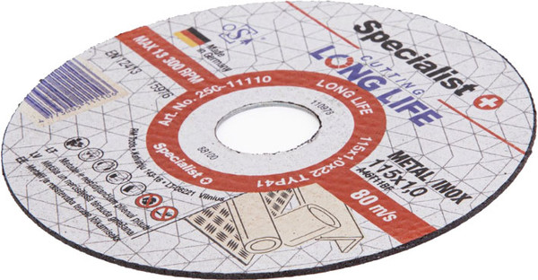 Изображение товара Отрезной диск Specialist OSA 250-11110