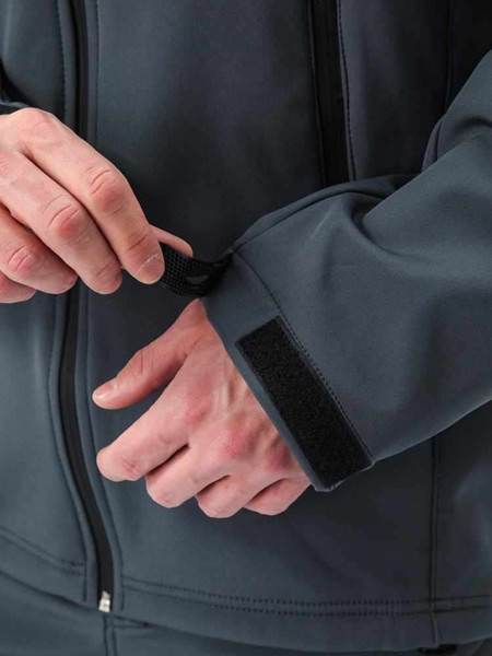 Изображение товара Костюм для охоты и рыбалки УРСУС Вепрь темно-серый Софтшелл / КОС619 (р.48-50, 182-188)