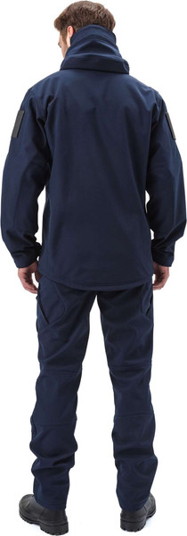 Изображение товара Костюм для охоты и рыбалки УРСУС Вепрь темно-синий Софтшелл / КОС619 (р.48-50, 170-176)