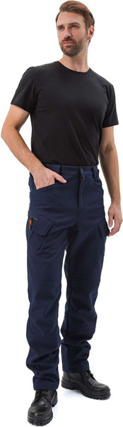 Изображение товара Костюм для охоты и рыбалки УРСУС Вепрь темно-синий Софтшелл / КОС619 (р.48-50, 170-176)