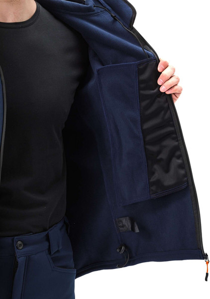 Изображение товара Костюм для охоты и рыбалки УРСУС Вепрь темно-синий Софтшелл / КОС619 (р.48-50, 182-188)