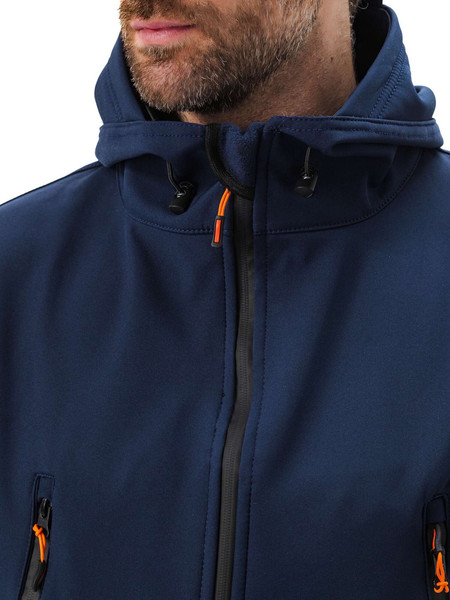 Изображение товара Костюм для охоты и рыбалки УРСУС Вепрь темно-синий Софтшелл / КОС619 (р.48-50, 182-188)