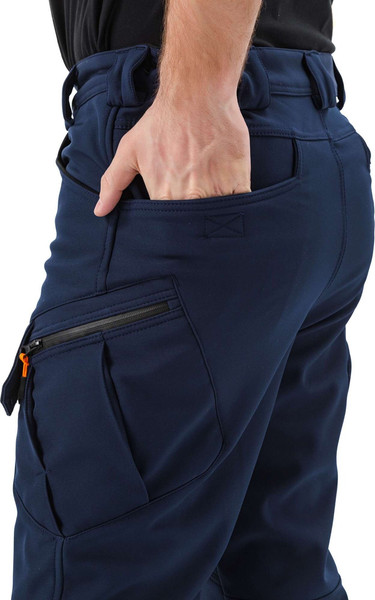 Изображение товара Костюм для охоты и рыбалки УРСУС Вепрь темно-синий Софтшелл / КОС619 (р.48-50, 182-188)