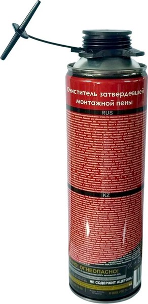 Изображение товара Очиститель пены Эксперт Для затвердевшей пены (500мл)