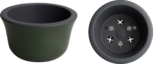 Изображение товара Кашпо Liveingreen Омега (2.4л, нефритовый)