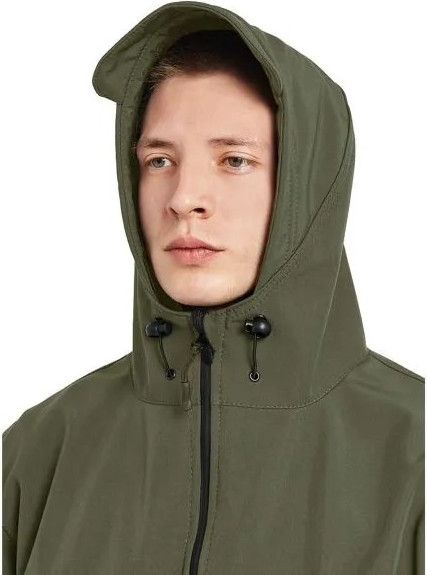 Изображение товара Костюм для охоты и рыбалки УРСУС Вепрь темный-хаки Полофлис / КОС619 (р.48-50, 182-188)