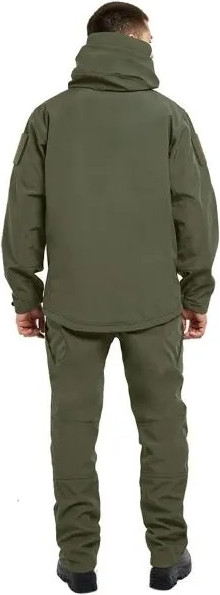 Изображение товара Костюм для охоты и рыбалки УРСУС Вепрь темный-хаки Полофлис / КОС619 (р.52-54, 182-188)
