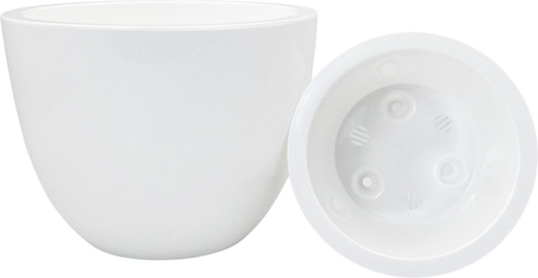 Изображение товара Кашпо Liveingreen Орфей (9л, белый)