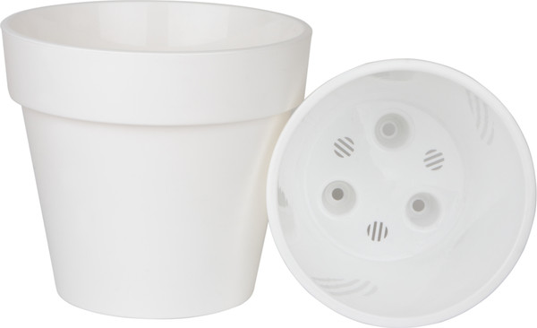 Изображение товара Кашпо Liveingreen Протея (2.3л, белый)