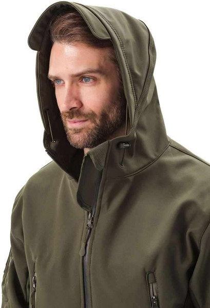 Изображение товара Костюм для охоты и рыбалки УРСУС Вепрь хаки Софтшелл / КОС619 (р.52-54, 182-188)