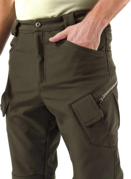 Изображение товара Костюм для охоты и рыбалки УРСУС Вепрь хаки Софтшелл / КОС619 (р.56-58, 170-176)