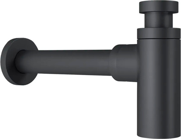 Изображение товара Умывальник со смесителем Lauter 21487-50 + Cascade 21СК0655BS с сифоном 21635B (черный матовый)