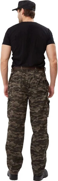 Изображение товара Костюм для охоты и рыбалки УРСУС Капрал кмф Флора серый Твил Пич (р.44-46, 182-188)