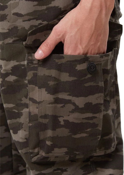 Изображение товара Костюм для охоты и рыбалки УРСУС Капрал кмф Флора серый Твил Пич (р.44-46, 182-188)