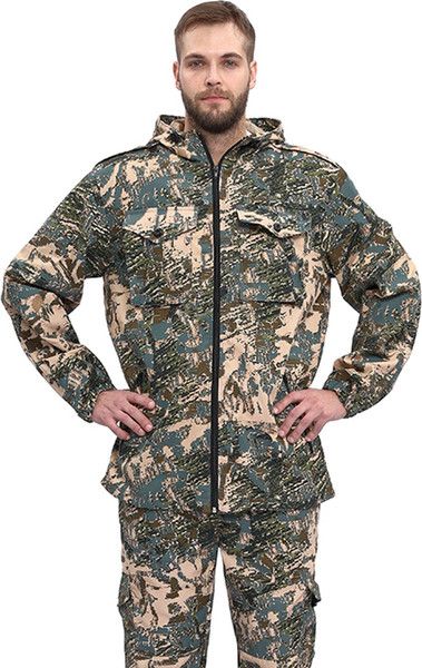 Изображение товара Костюм для охоты и рыбалки УРСУС Турист 2 кмф Сетка серый Твил Пич / КОС668 (р.48-50, 182-188)