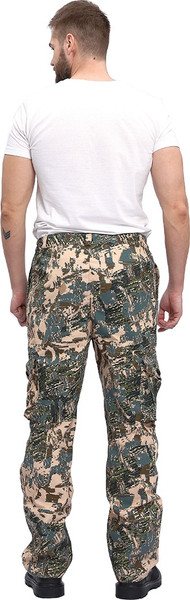 Изображение товара Костюм для охоты и рыбалки УРСУС Турист 2 кмф Сетка серый Твил Пич / КОС668 (р.48-50, 182-188)