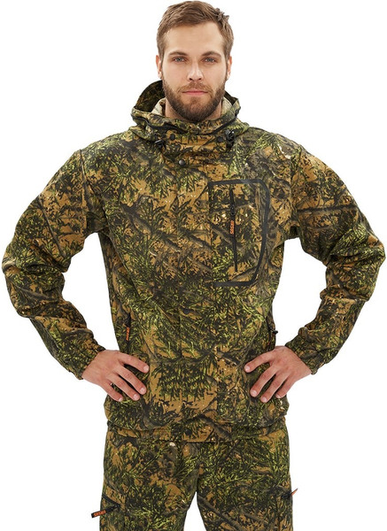 Изображение товара Костюм для охоты и рыбалки УРСУС Турист Москит кмф Колючка зеленый Грета / КОС320 (р.44-46, 182-188)