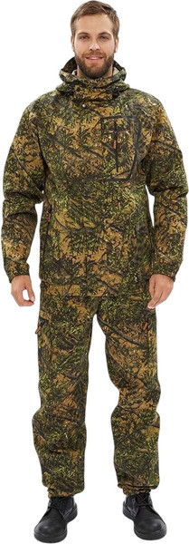 Изображение товара Костюм для охоты и рыбалки УРСУС Турист Москит кмф Колючка зеленый Грета / КОС320 (р.44-46, 182-188)