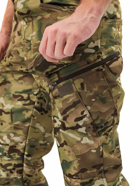 Изображение товара Костюм для охоты и рыбалки УРСУС Вепрь кмф Мультикам Полофлис / КОС619 (р.44-46, 170-176)