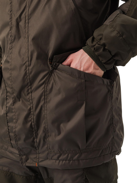 Изображение товара Костюм для охоты и рыбалки УРСУС Геркон хаки/темно-оливковый ПолиИтали/Кошачий / КОС448 (р.52-54, 182-188)