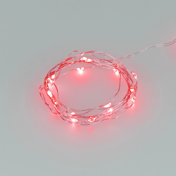 Изображение товара Светодиодная гирлянда Arlight ARD-DEW-HOME-2000-CLEAR-20LED-STD Red / 048696